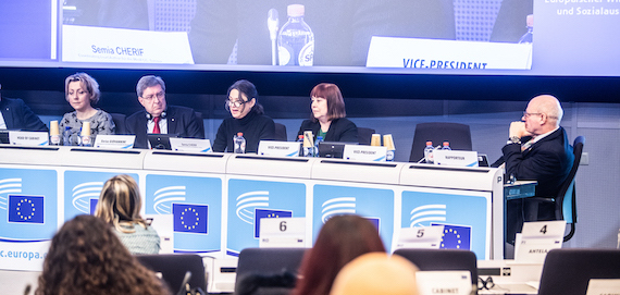 Debate on COP25 and the European Green Deal at the European Economic and Social Committee (EESC), 23 January 2020, Bruxelles, Belgium