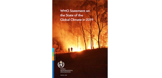 WMO Statement on the State of the Global Climate in 2019 (report)