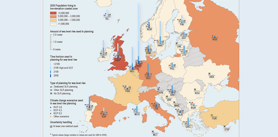 How are European countries planning for sea level rise? (article)