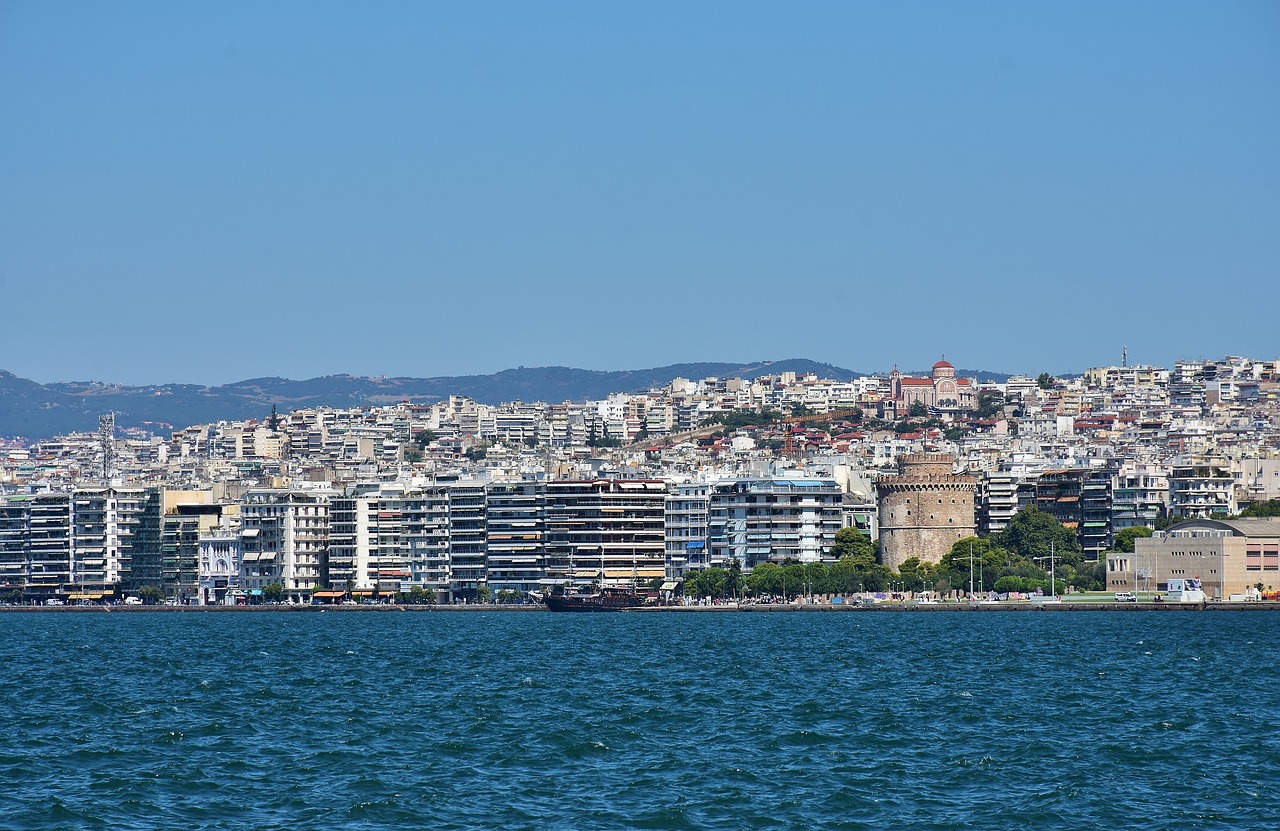 Greece Thessalonica Seaside Urbanisation