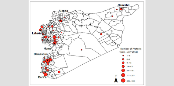 Read more about the article Climatic stress, internal migration, and Syrian civil war onset (article)