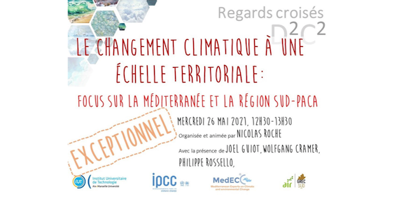 Read more about the article Conference: impacts of climate change at a territorial scale : focus on the Mediterranean and PACA Region