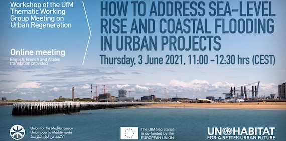 Read more about the article Workshop of the UfM Working Group Meeting on Urban Regeneration: How to Address Sea-level Rise and Coastal Flooding in Urban Projects